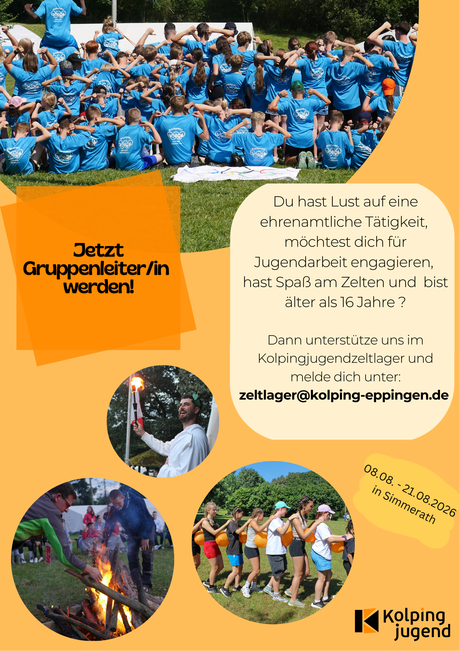 Gruppenleiter gesucht Flyer 2026